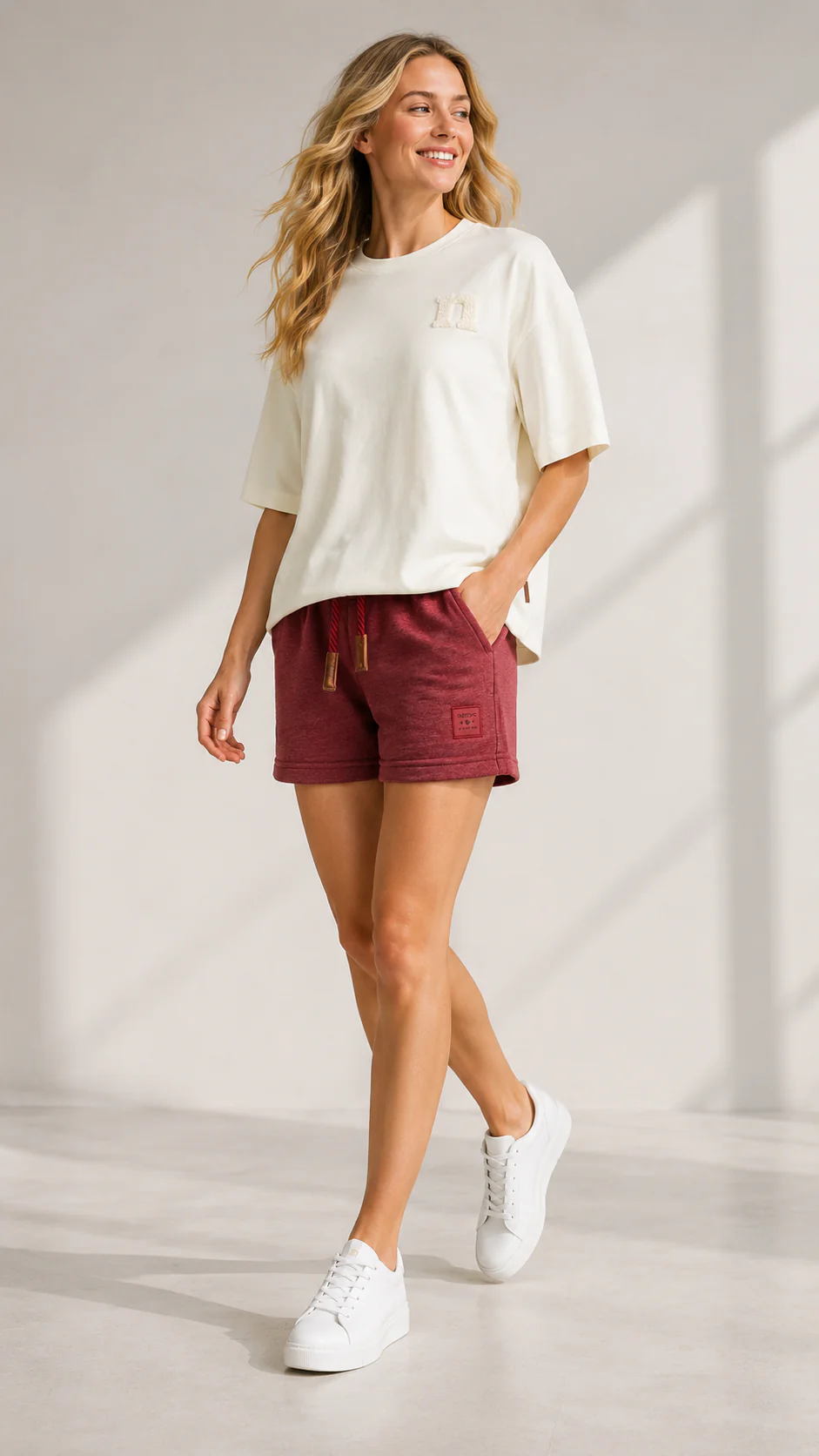 Auf Kombi 20 - Dark Red Melange - Image 8
