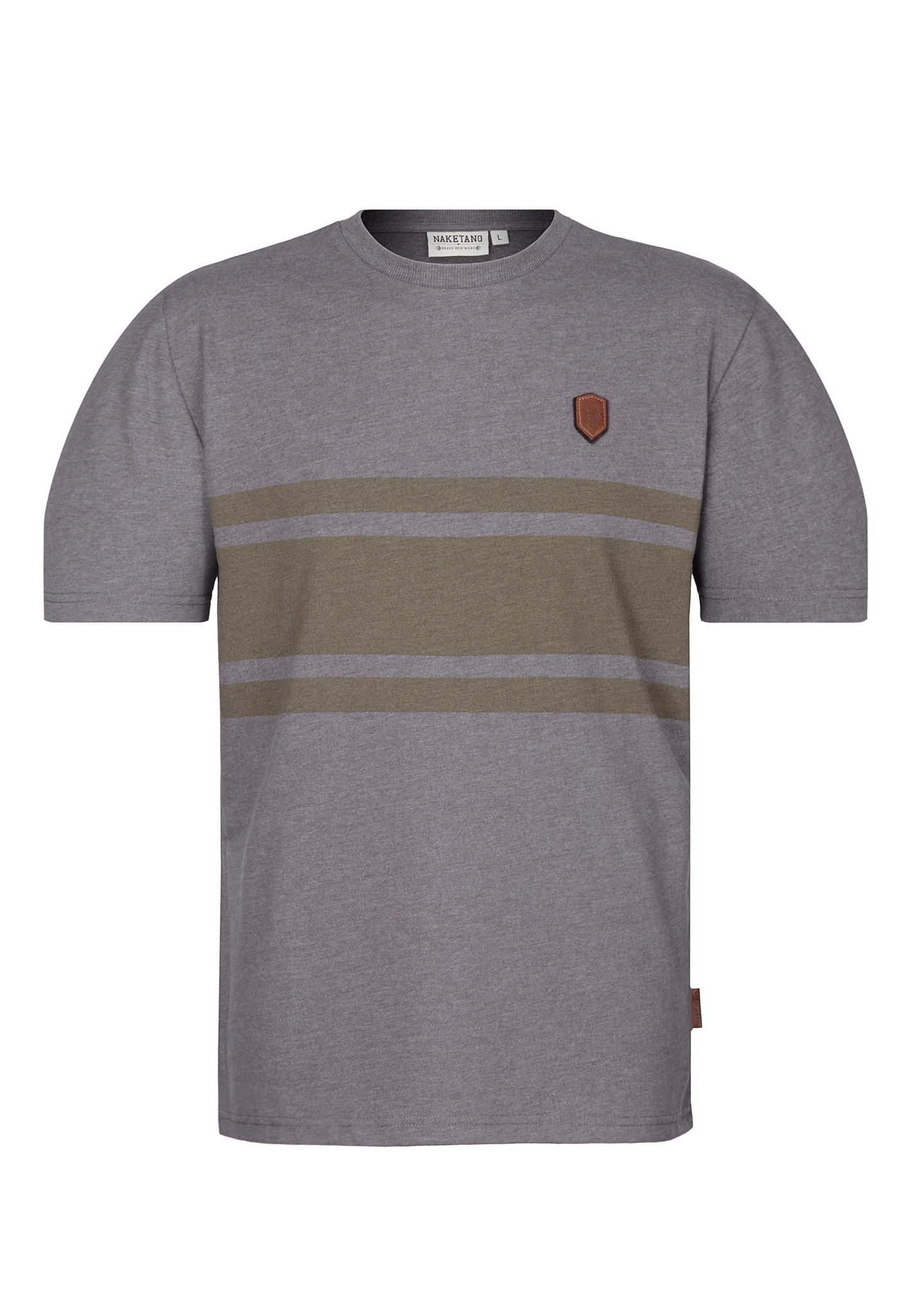 Haschisch in der Blutbahn - Dark Grey Melange/Olive Melange