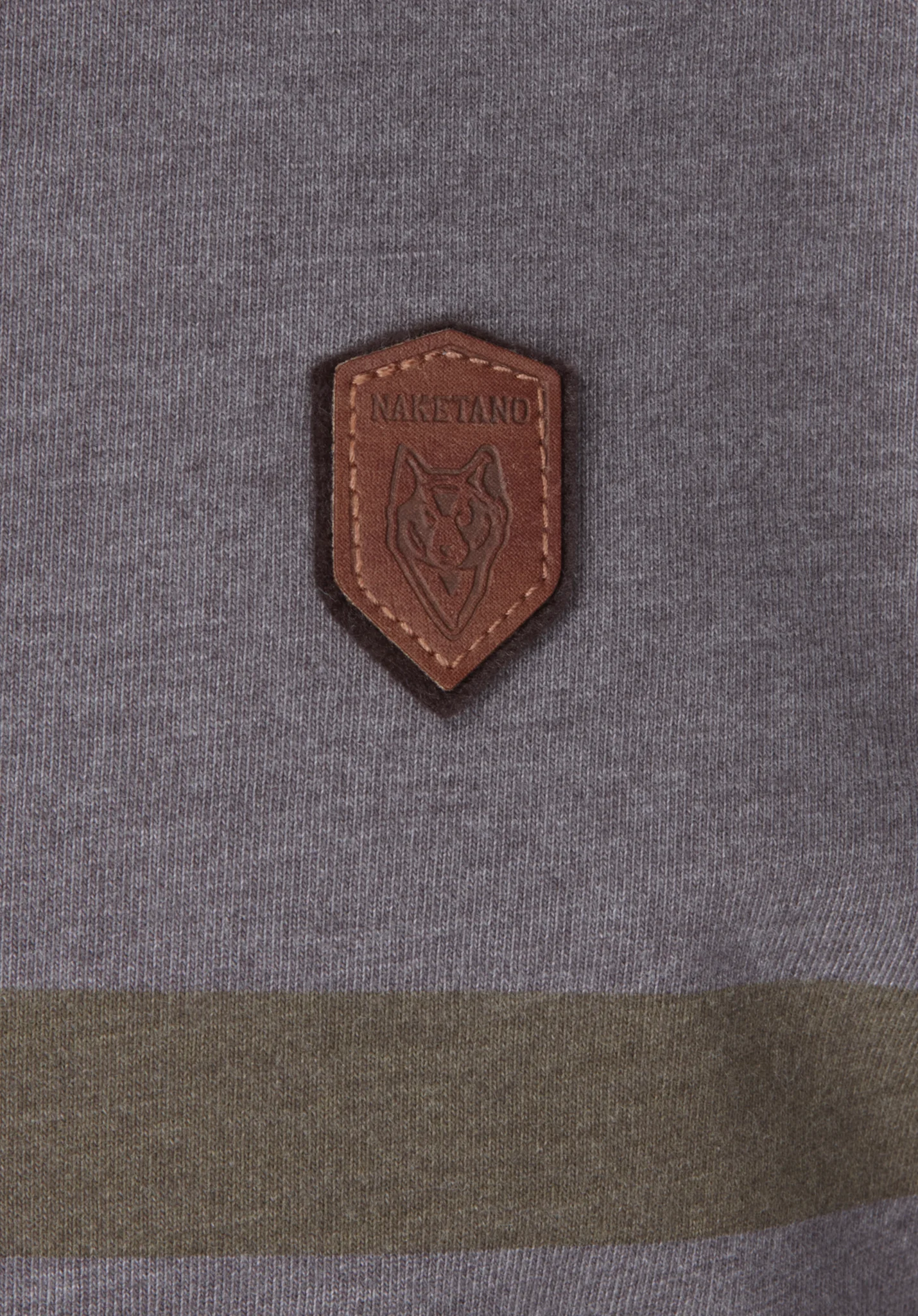 Haschisch in der Blutbahn - Dark Grey Melange/Olive Melange - Image 3
