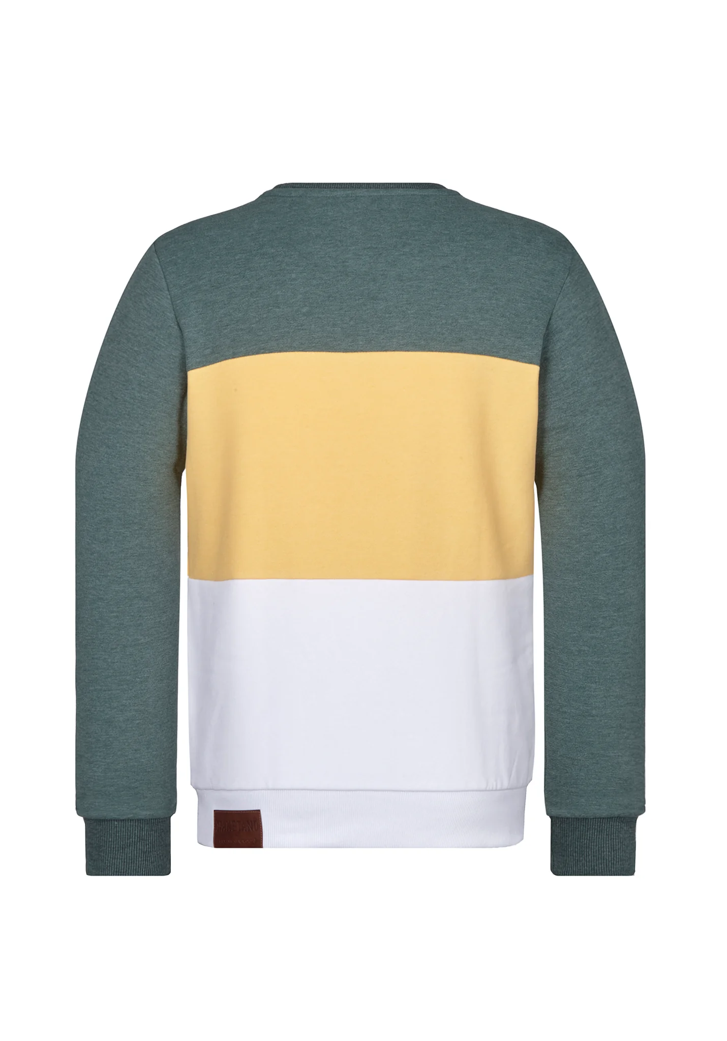 Ich trage Mantel 20 - Jungle Green Melange/Sun Yellow - Image 2