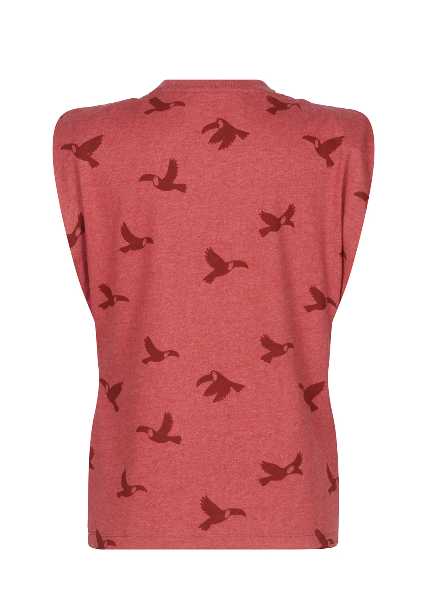 Liebesaus - Ruby Red Melange Allover Birds - Image 2