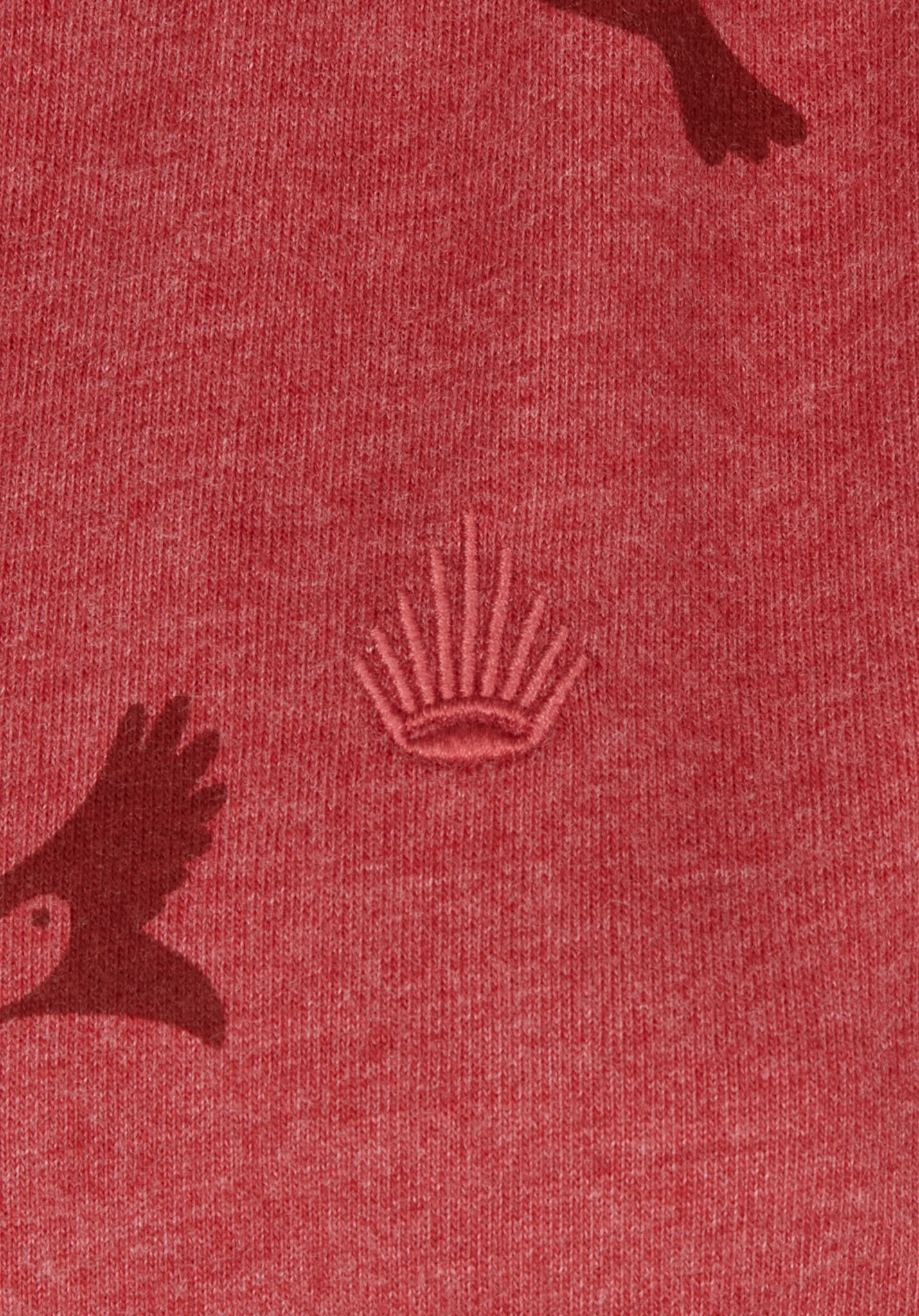 Liebesaus - Ruby Red Melange Allover Birds - Image 3