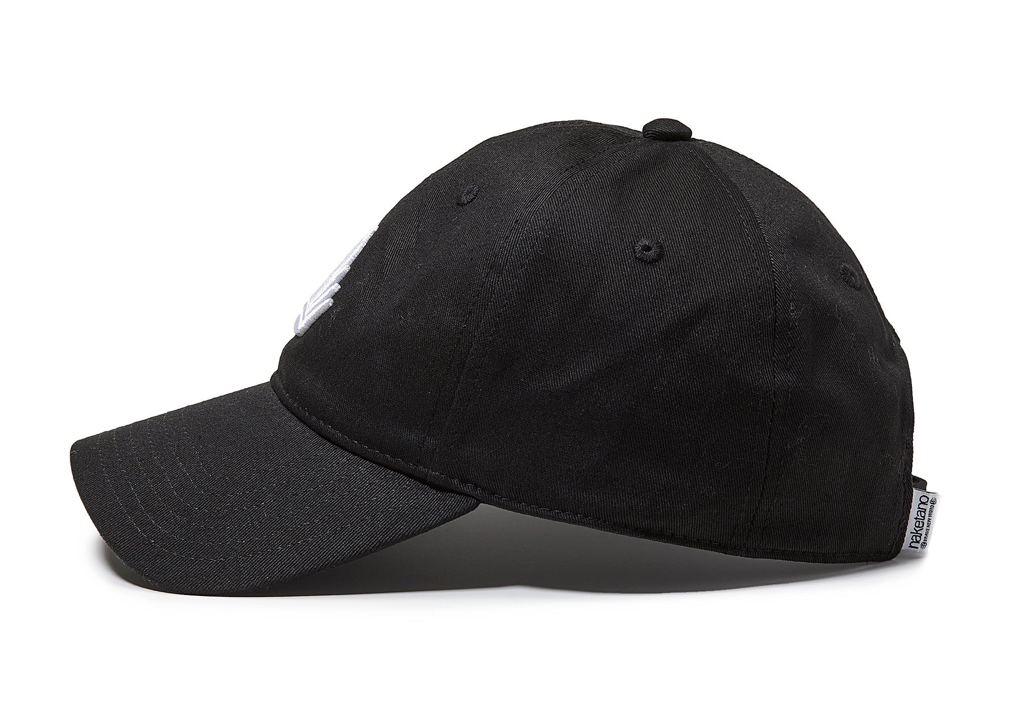 Naketano Cap I - White on Black - Image 3